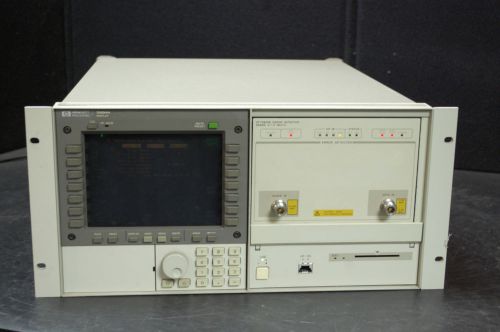 HP Agilent 70004A / 70842B Display Mainframe with Error Detector Plug-In