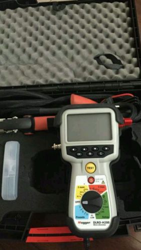 Megger DLRO H200 Digital Meter