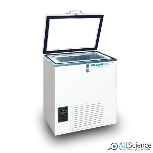 C85-5 so-low. ultra low freezer, 5cu. ft./142lts, temp range -40°c to -85°c for sale