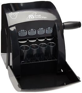 Royal Sovereign Manual Coin Sorter QS-1 Black