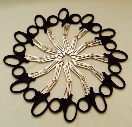 12 New Utility Scissors 5.5&#034; Bandage Scissor, EMT, Medical, Paramedic, Nurse