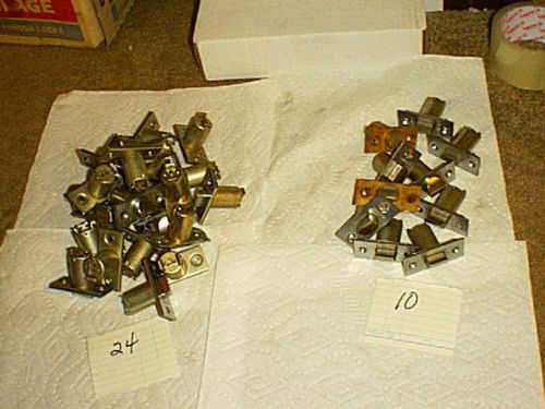 HUGE Wholelsale-Locksmith Lot of 34 Schlage 11-005 Spring Latches 2-3/8 backset