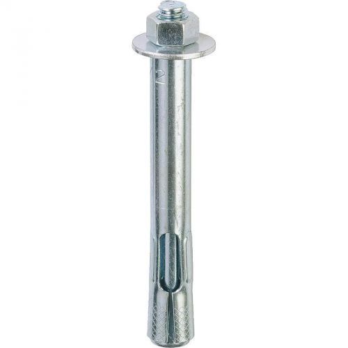 Sleeve Anchor, 1/2&#034; x 4&#034;, Steel, Zinc Plated, 25Pk Red Head Anchors - Masonry