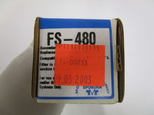 SPORLAN FILTER 481461 *NEW IN BOX*