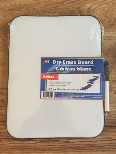 DRY ERASE WHITEBOARD with Marker 8.5&#034; x 11&#034; LIGHT DUTY MAGNETIC FRIDGE NOTE