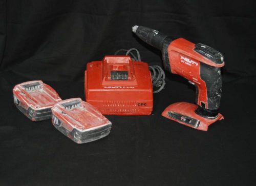 Hilti sd 4500-a18 18v cpc compact cordless high speed drywall gun kit for sale