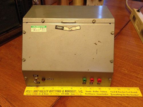 Vintage Fisher Controls Burn-In Ramp Generator - Powers Up - VGC