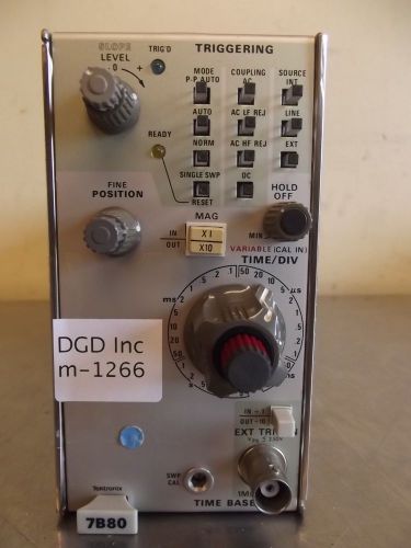 Tektronix 7B80 Time Base-m1266