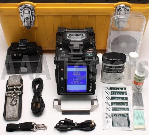 Fujikura FSM-18S SM MM Fiber Fusion Splicer w/ USF-21C Cleaver FSM 18S FSM18S