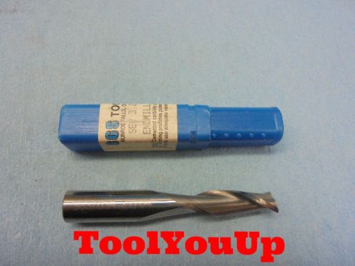 New sgs 21/64 2 flute center cutting solid carbide end mill 1&#034; loc usa 30341 for sale