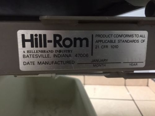 Hill -Rom 882 GPS General Procedure Stretcher / Gurney with Mattress