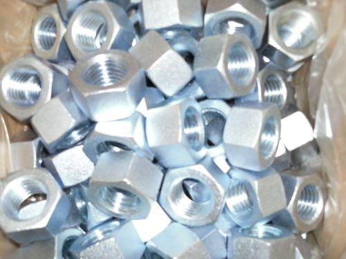 Hex nut; grade 2, 1-1/8-7; zinc platted; free shipping; qty: 95; 13d969 for sale