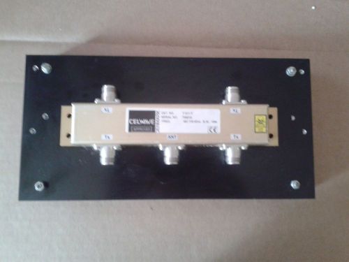 CELEWAVE UHF HIGH POWER 4x TRANSMITTER COMBINER cat.no. Y 011 F