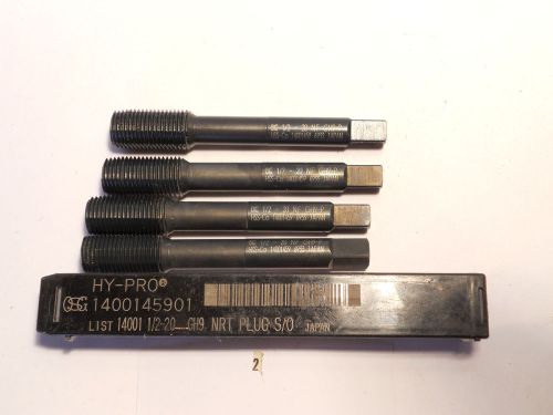 1/2-20 GH9 OSG HY-PRO  ROLL FORM BOTTEM TAPS(4)