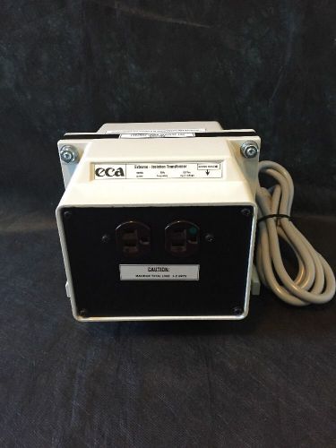 NEW ECA EXTREME ISOLATION TRANSFORMER 120 VOLTS MODEL ECA 500-1