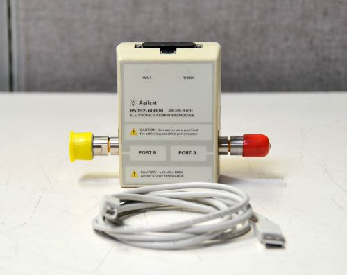 Hp Agilent Keysight 85092-60008 300kz-9Ghz Electronic Calibration Module Opt M0F