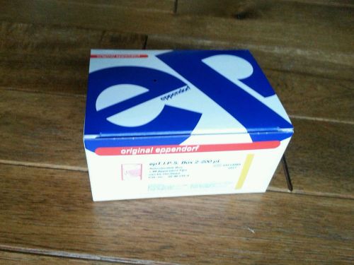 EPPENDORF epTIPS BOX 20-200UL AUTOCLAVALBE BOX +96 TIPS #02249133 -4 NIB