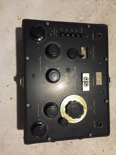 General Radio 821A Impedance Measuring Circuit