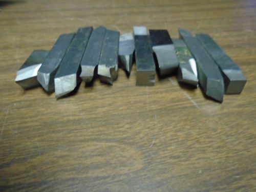 MACHINIST TOOLS LATHE Machinist Lot of 11 Lathe Cutting Bits