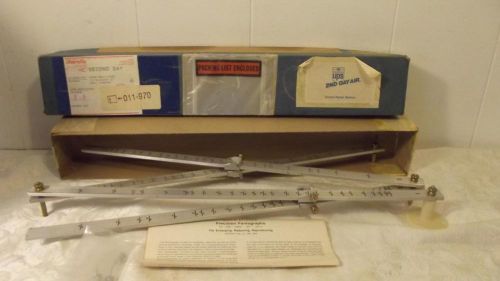 Morilla Quick Change Precision Pantograph in box No.  120-120A 1291-1291A