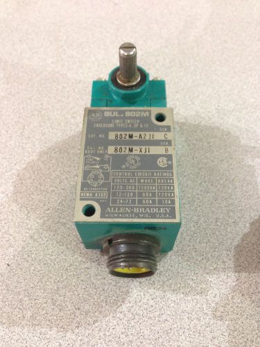 NEW NO BOX ALLEN-BRADLEY LIMIT SWITCH 802M-A2J1 SERIES C