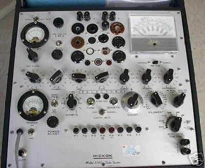 Hickok 533A 539A 539B 539C 752A Tube Tester  Calibration Service