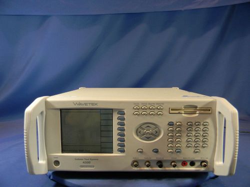 Wavetek 4300 Communication Analyzer 30 Day Warranty