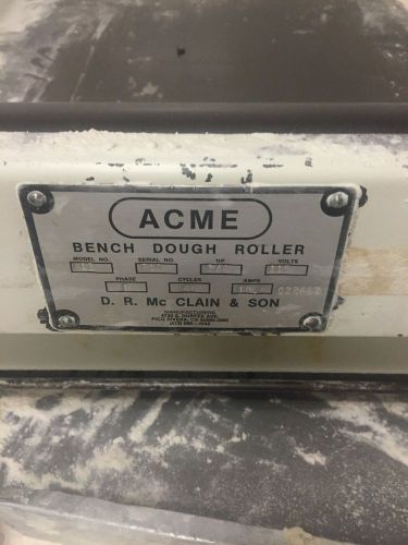 Acme Dough Roller Sheeter Model 13