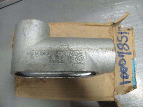 Crouse Hinds Rigid Conduit Body, 2&#034; LB Form 7, LB67-CG