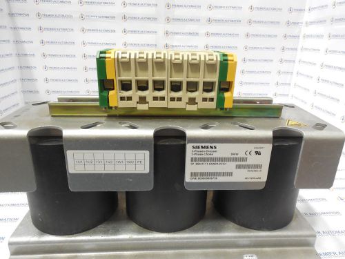 SIEMENS, 1P 6SN1111-0AA00-0CA1, 3 PHASE CHOKE  LINE REACTOR 36kW,Version D