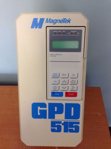 MAGNETEK VARIABLE SPEED AC DRIVE   GPD515C-B001     NICE, CLEAN!!