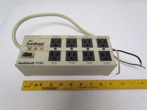 Isobar Ultra 8 Surge Supressor Protector Power Strip