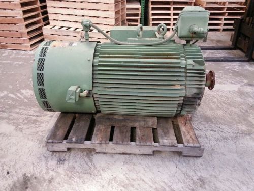 RELIANCE ELECT. MOTOR 250 HP 3577 RPM 4000 V 60 HZ FRAME 449 TSC(C-FLANGE-MOUNT)