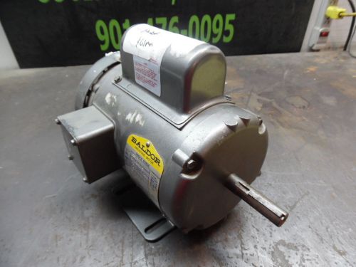 Baldor .75 hp industrial motor cat: l3506 fr: 56 115/208-230v 1ph 3450rpm new for sale