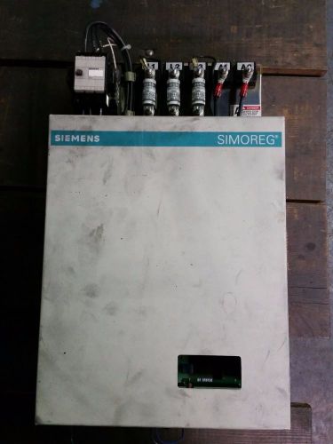 SIEMENS SIMOREG D.C. DRIVE A1-106-110-502A 460/230VAC 3PH 50A