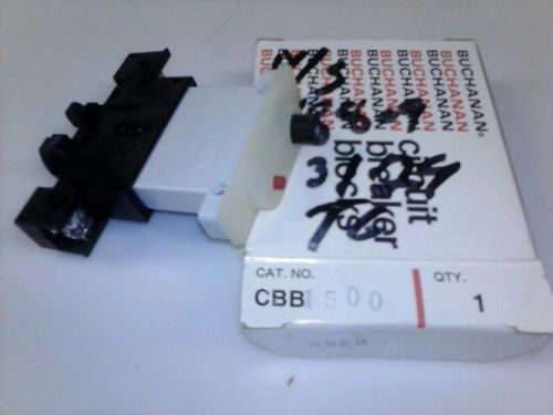 Buchanan Circuit Breaker Block 15 Amp CBB 1500 (NIB)