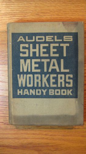 Audels Sheet Metal Workers Handy Book-Pattern Layout Men-Graham/Anderson (1942)