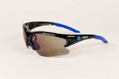 EMS SUNGLASSES mens Paramedic EMT gift Star of Life blue black