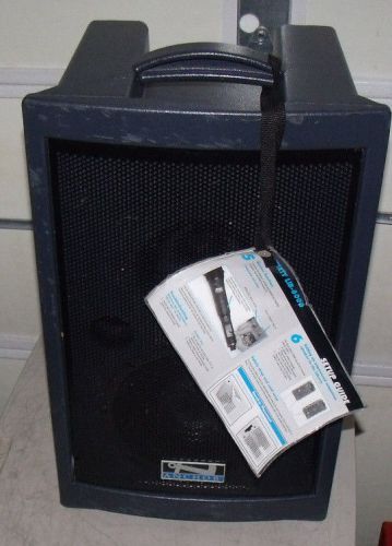 Anchor audio liberty lib-6000 ac/dc powered speaker 2 wireless ++ new batteries for sale