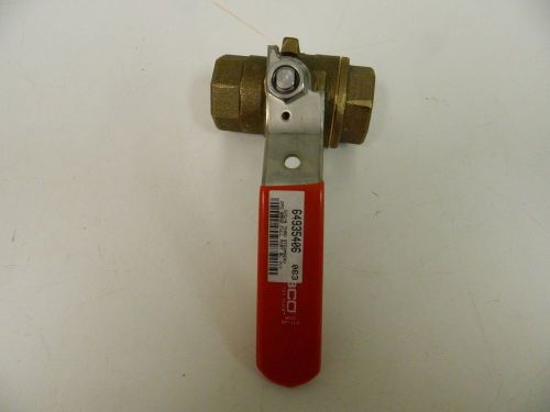 NIBCO T-585-70-66 Ball Valve 1-1/4&#034; Threaded Full Port Stainless Steel Trim