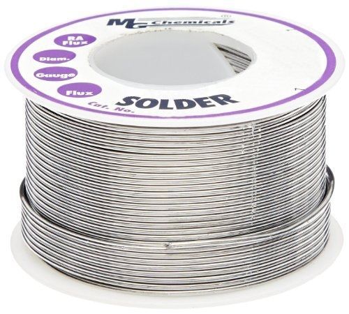 Mg chemicals 4890 series sn60/pb40 rosin core leaded solder, 0.062&#034; diameter, for sale