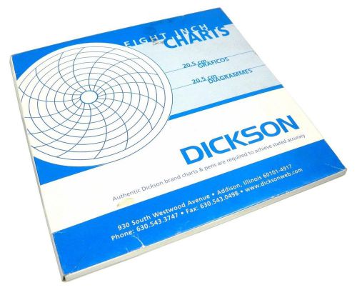 BRAND NEW DICKSON EIGHT INCH CHARTS 20.5 CM DIAGRAMS