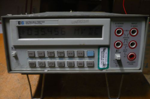 HP Agilent 3478A Digital Multimeter