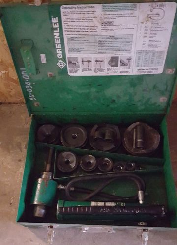 GreenLee 7310 1/2&#039; - 4&#034; KO Set