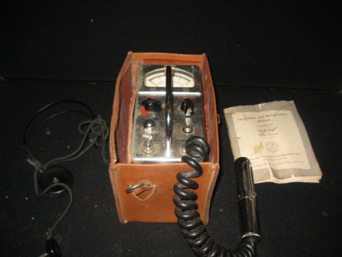 Vintage Quality Instruments Professional Geiger Counter Model 107C