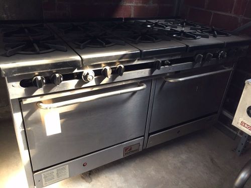Southbend 320f 60&#034; range, natural gas, 10 burners, 2 standard ovens for sale