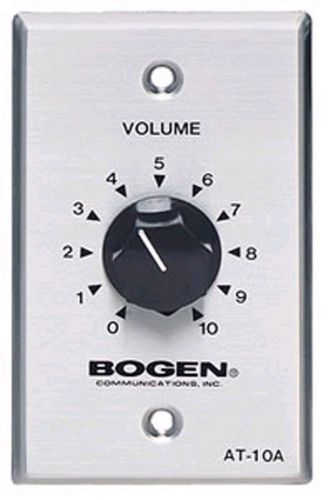 Bogen 10 watt attenuator single gang at10a for sale