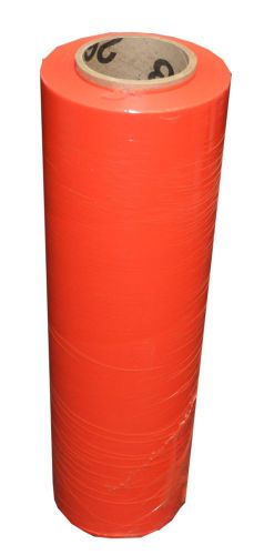 18&#034; x 80ga x 1500&#039; orange tinted pallet stretch wrap orn18  - $54/case for sale