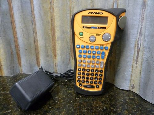 Dymo Rhino Pro 5000 Professional Portable Industrial Label Maker Thermal Printer