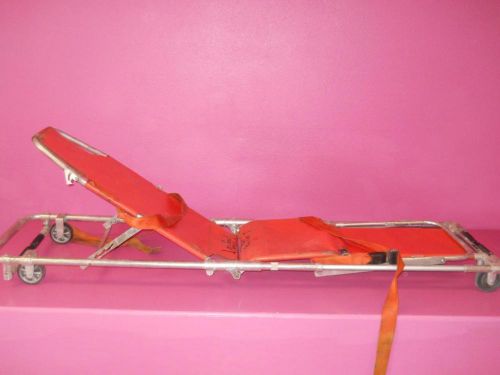 Ferno 107c stretcher chair folding ambulance emergency evacuation cot litter ems for sale